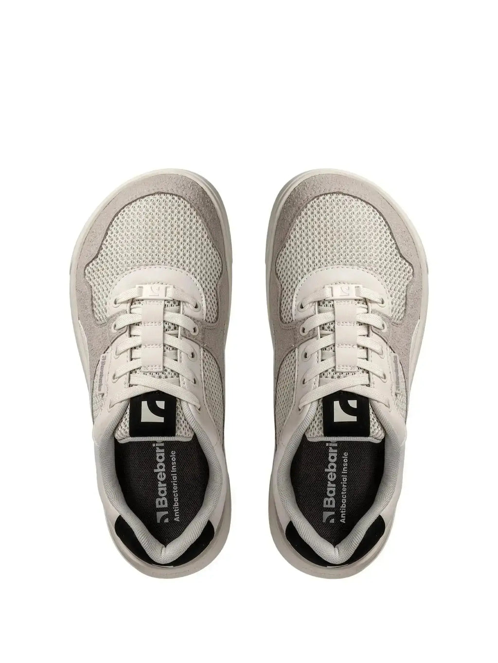 Barebarics - Zing Fresh Blanc & Beige – Chaussures barefoot
