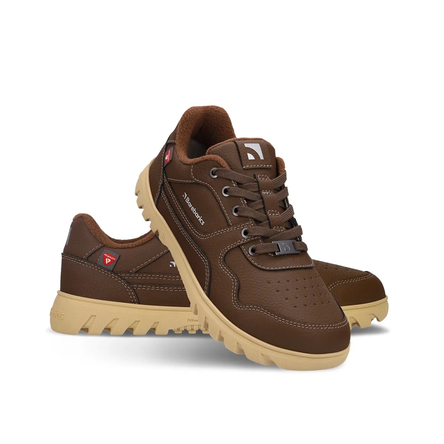 Barebarics - Zing Frost Dark Brown - Zapatillas barefoot de invierno unisex marrones