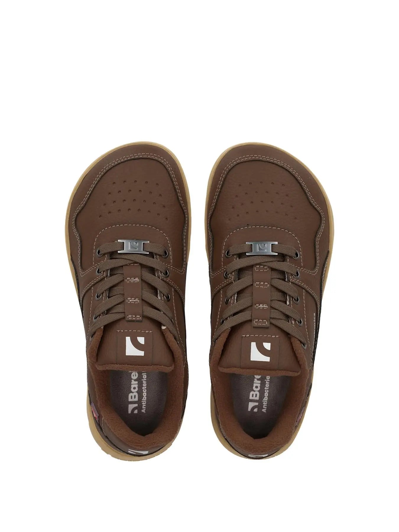 Barebarics - Zing Frost Dark Brown - Zapatillas barefoot de invierno unisex marrones