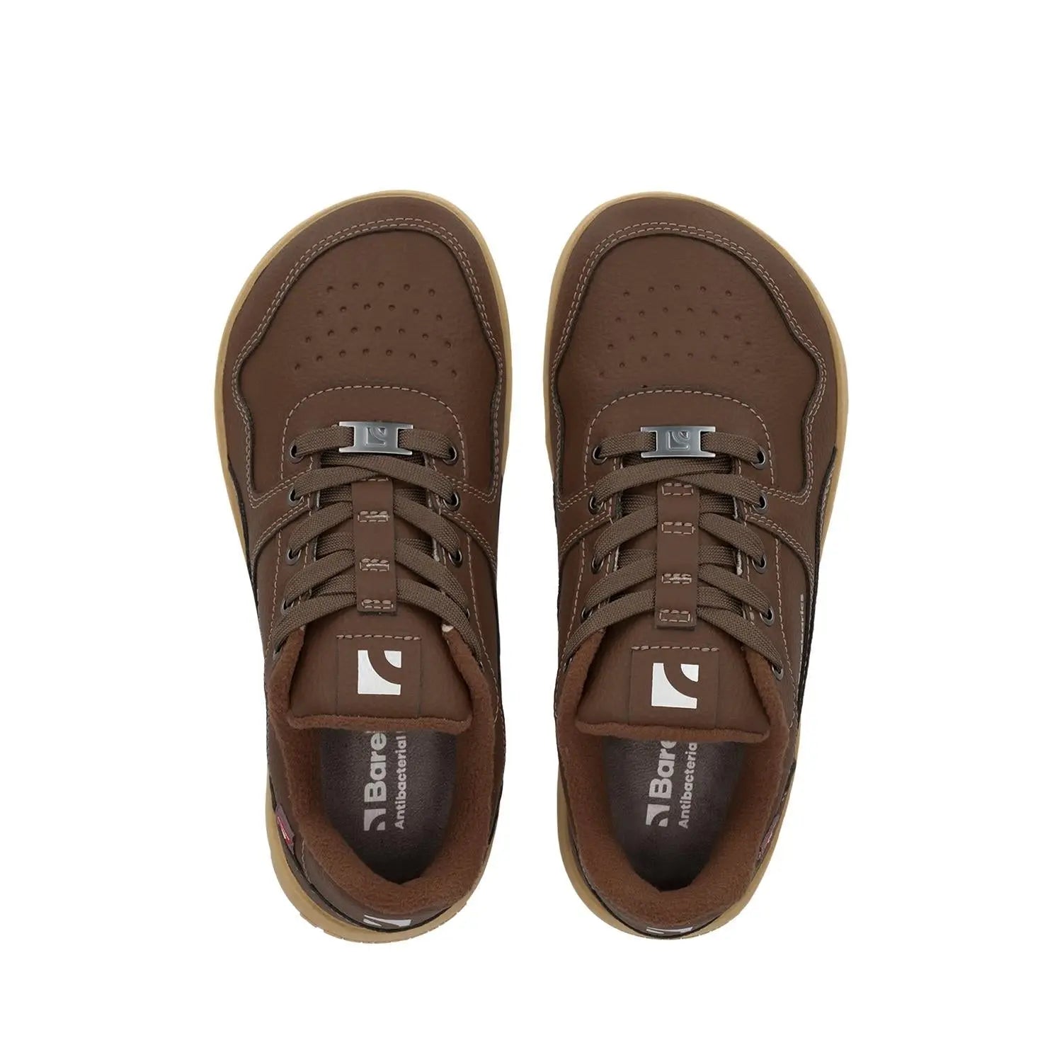 Barebarics - Zing Frost Dark Brown - Zapatillas barefoot de invierno unisex marrones