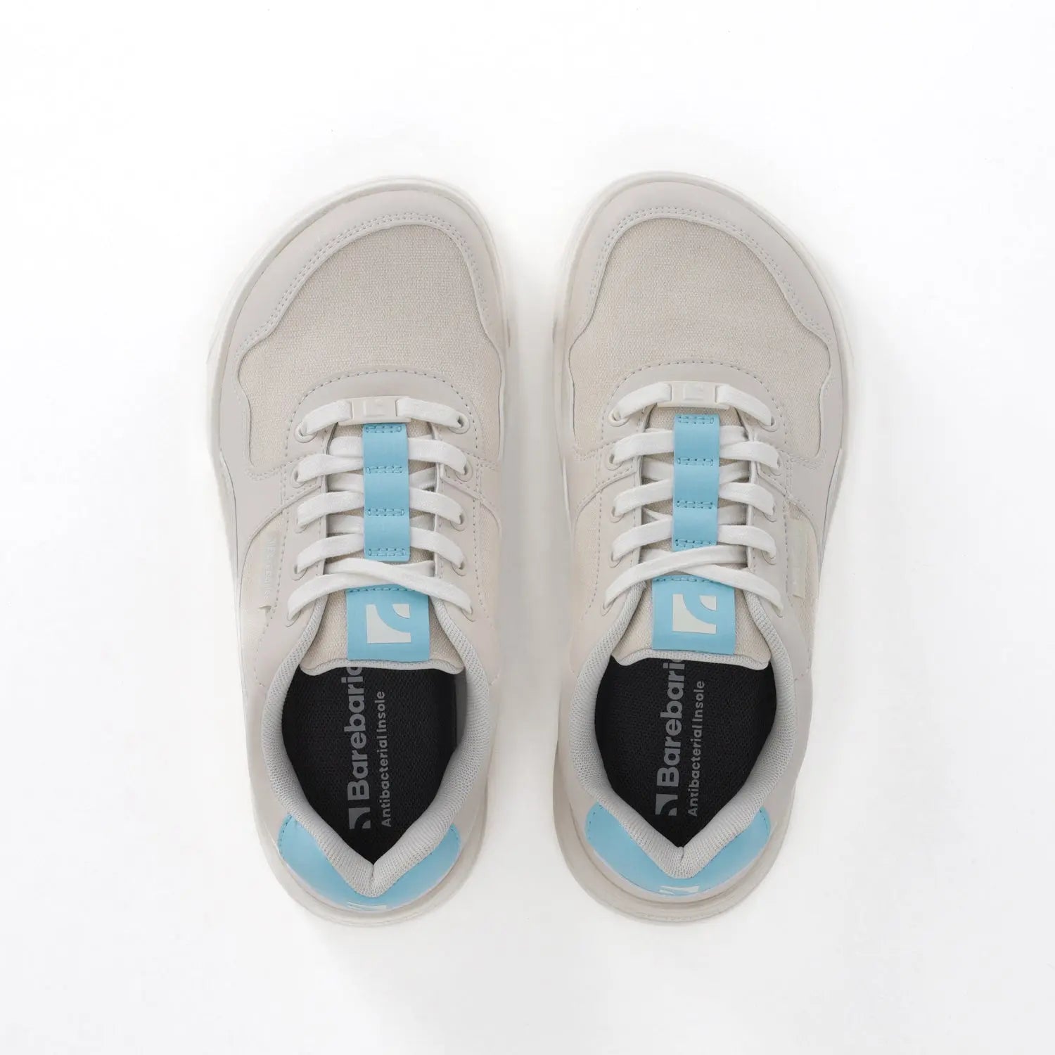Barebarics - Zing Off White & Blue - Zapatillas barefoot unisex azul