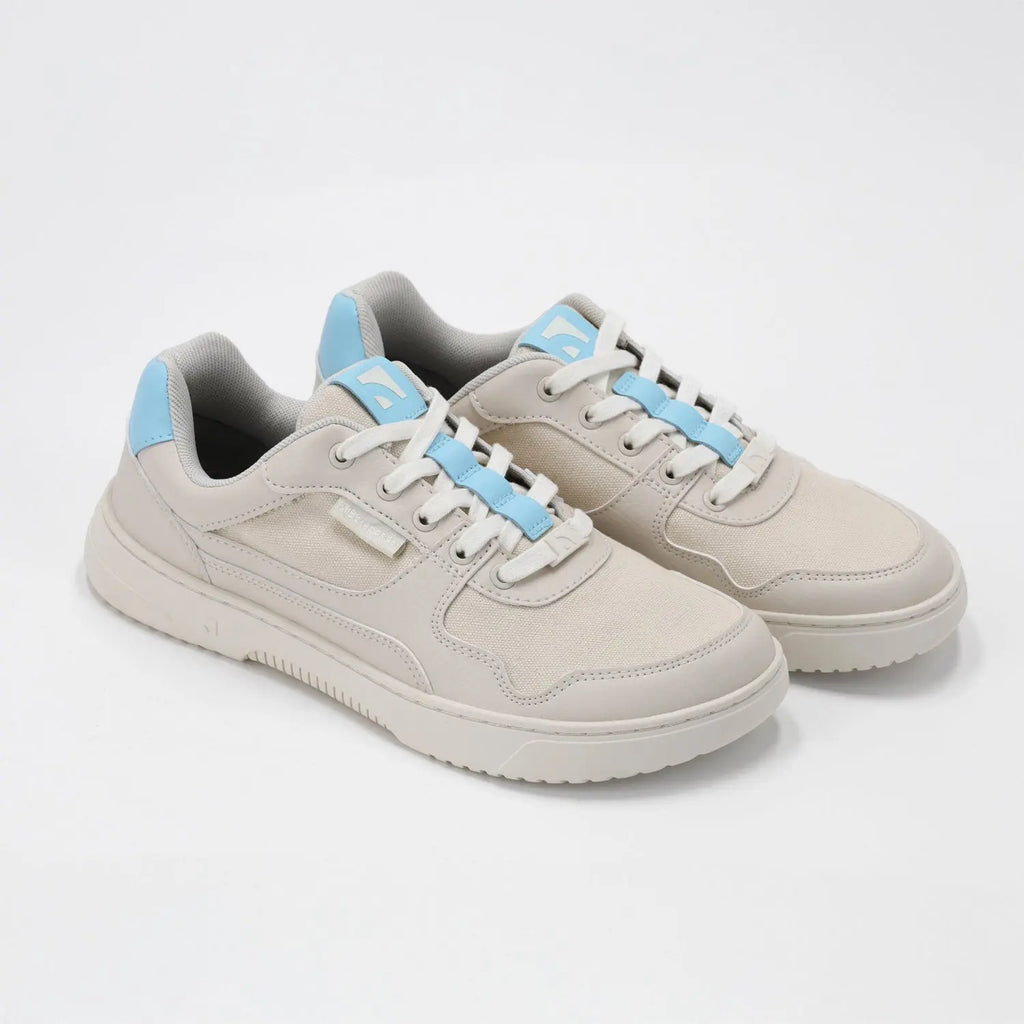 Barebarics - Zing Off White & Blue - Zapatillas barefoot unisex azul