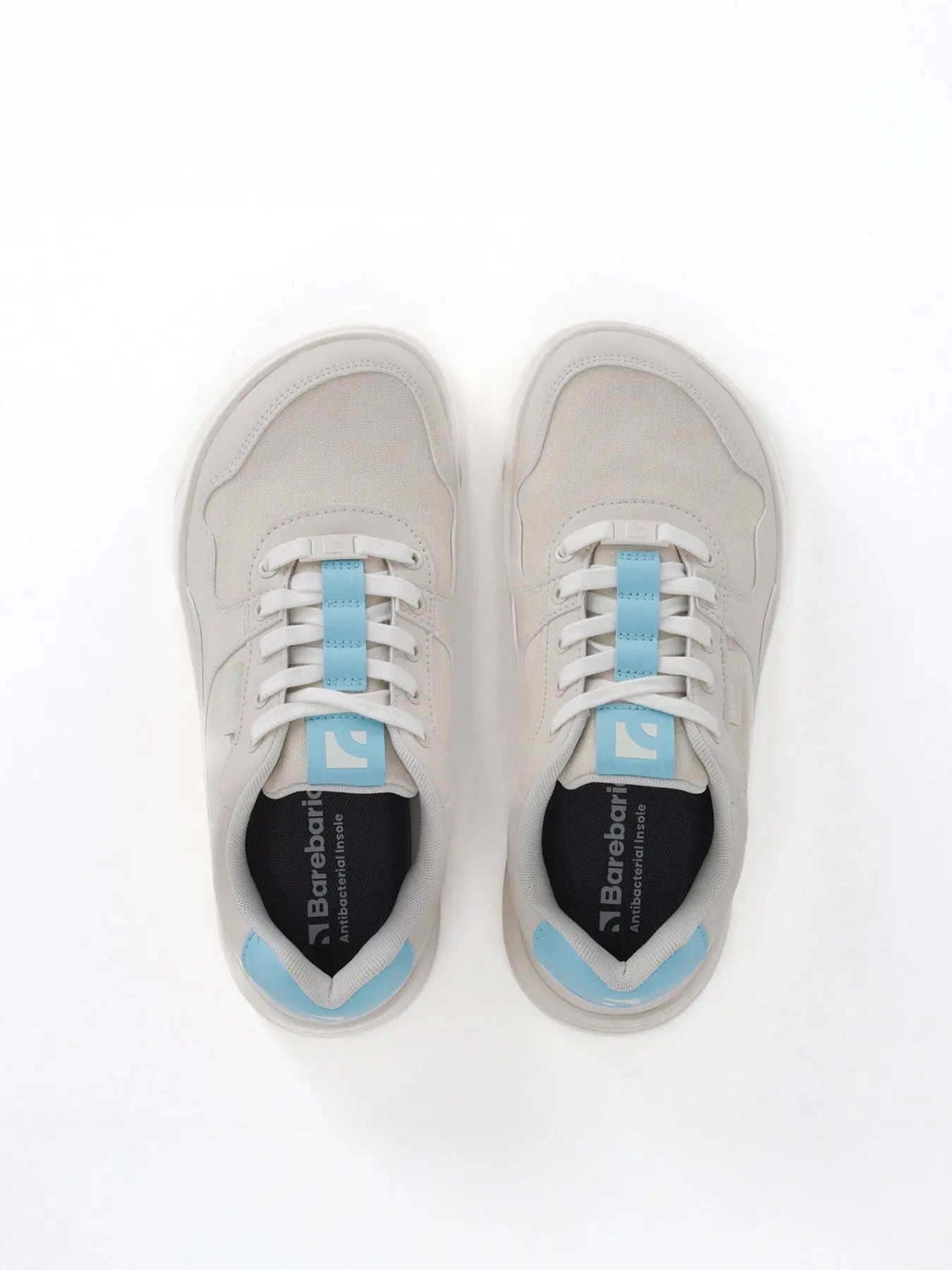 Barebarics - Zing Off White & Blue - Zapatillas barefoot unisex azul