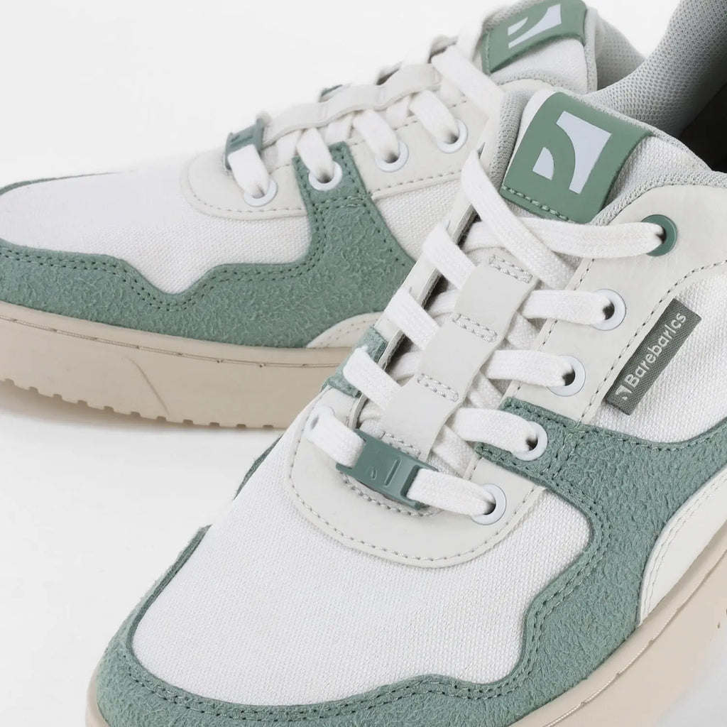 Barebarics - Zing Blanc & Vert - Chaussures barefoot