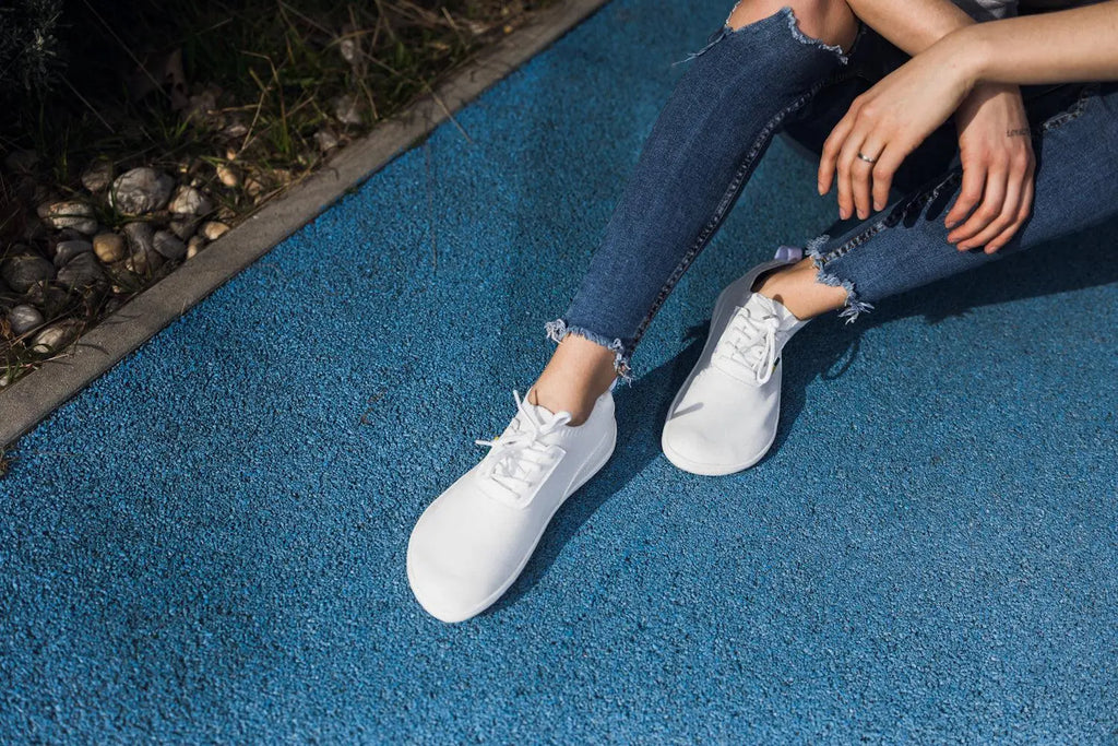 Barefoot zapatillas Be Lenka Stride - All White