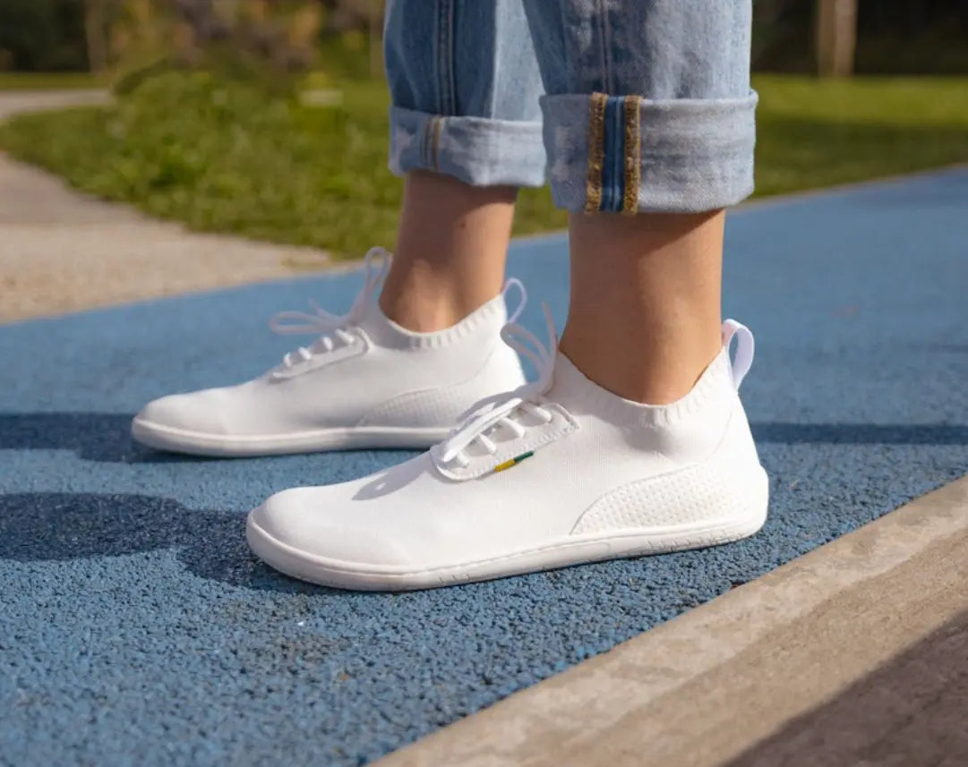 Barefoot zapatillas Be Lenka Stride - All White