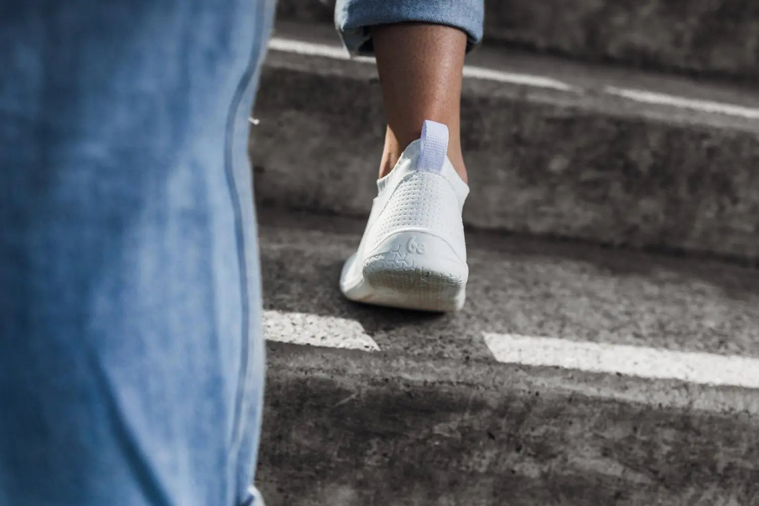Barefoot zapatillas Be Lenka Stride - All White