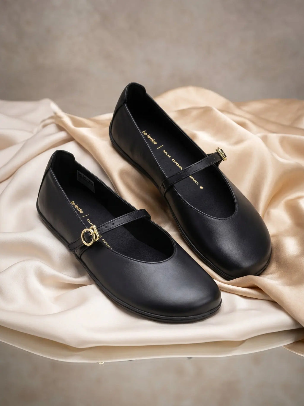 Be Lenka - Amalea All Black - Bailarinas barefoot para mujer