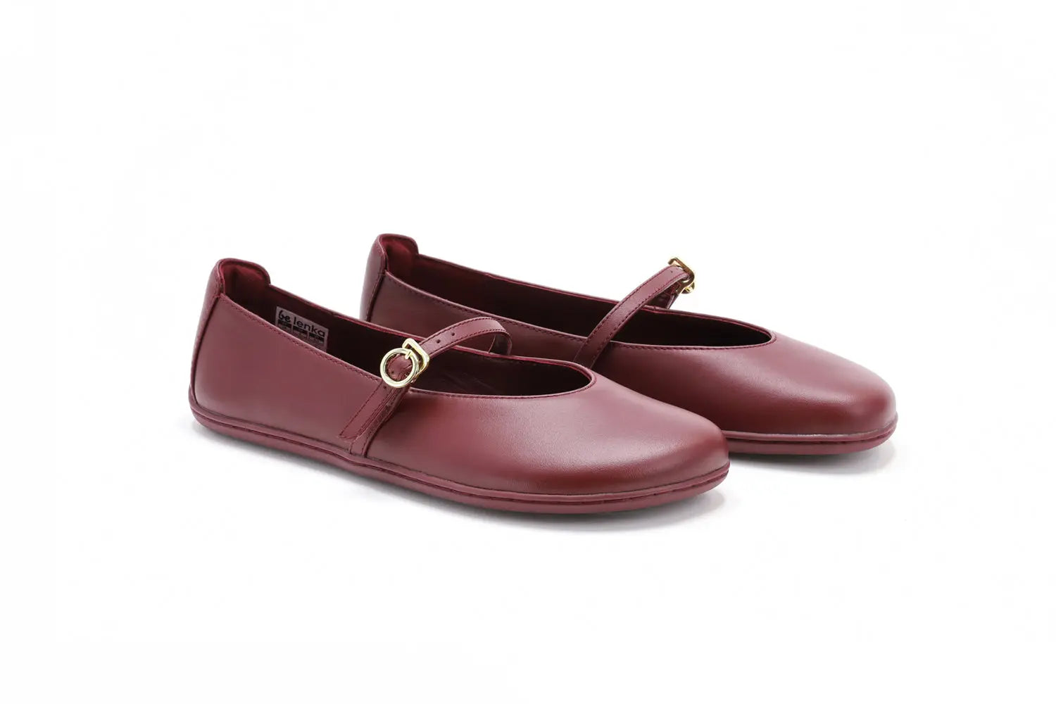 Be Lenka - Amalea Burgundy - Bailarinas barefoot para mujer