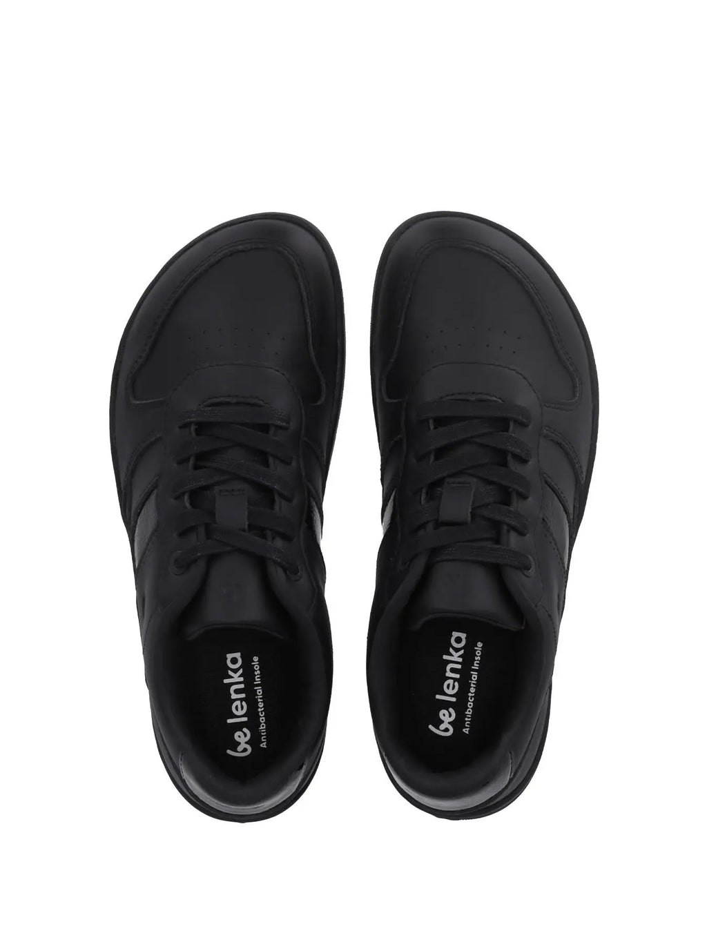 Be Lenka - Cellestia Black & Shiny Black - Zapatillas barefoot unisex negras