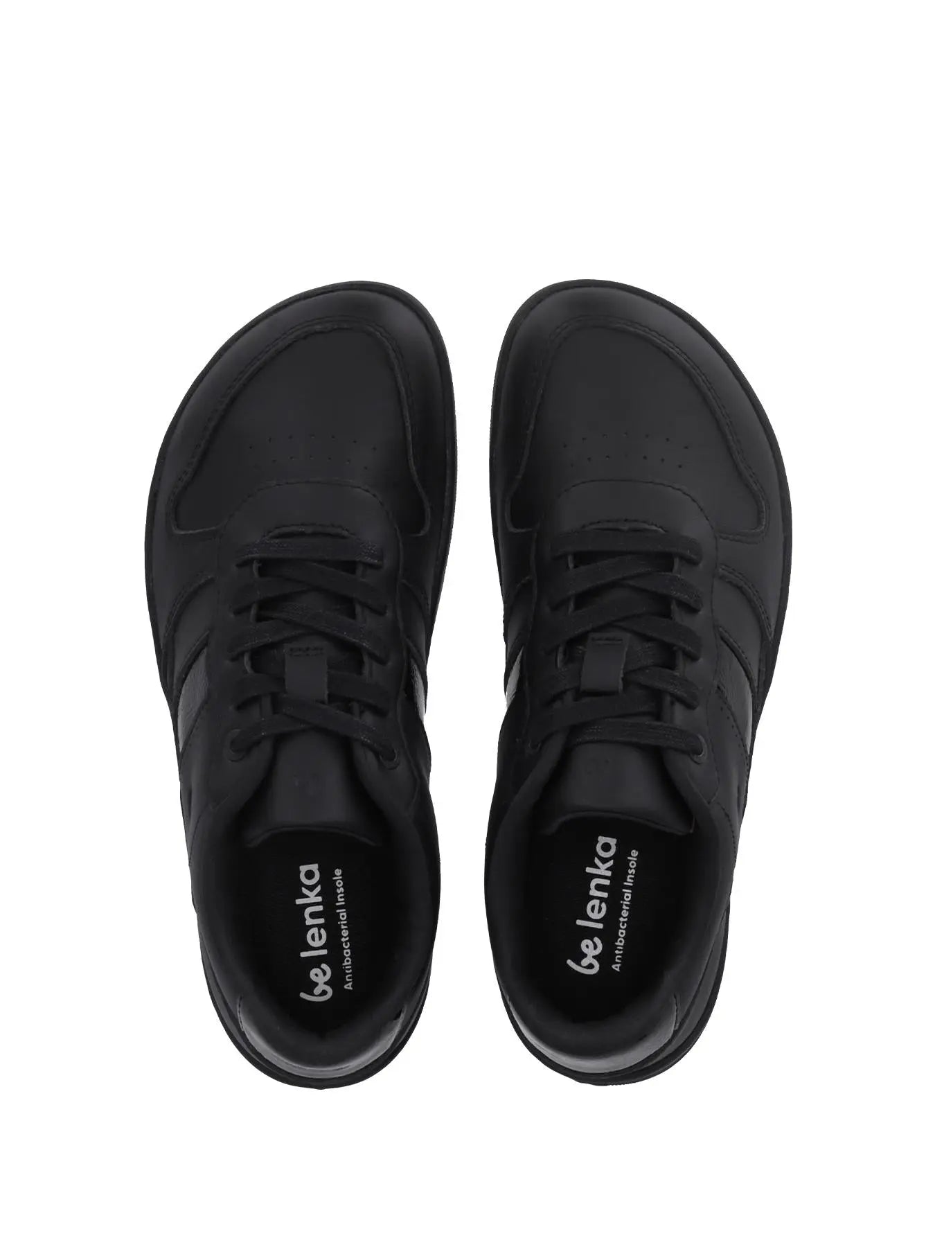 Be Lenka - Cellestia Black & Shiny Black - Zapatillas barefoot unisex negras