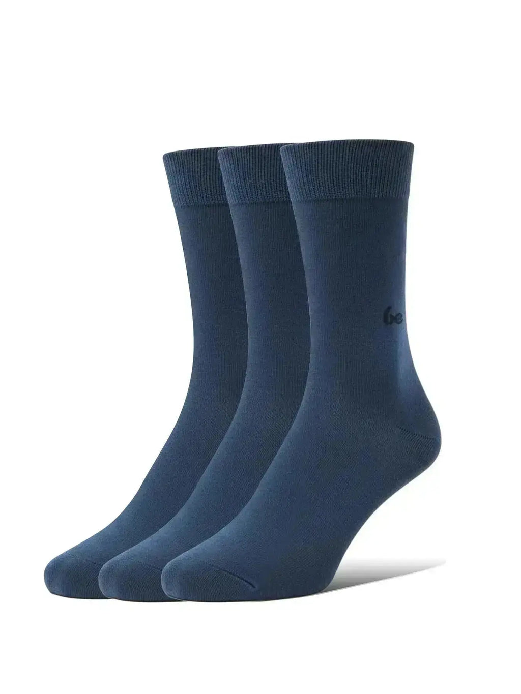 Be Lenka - Crew Essentials Lot de 3 - Chaussettes barefoot bleues