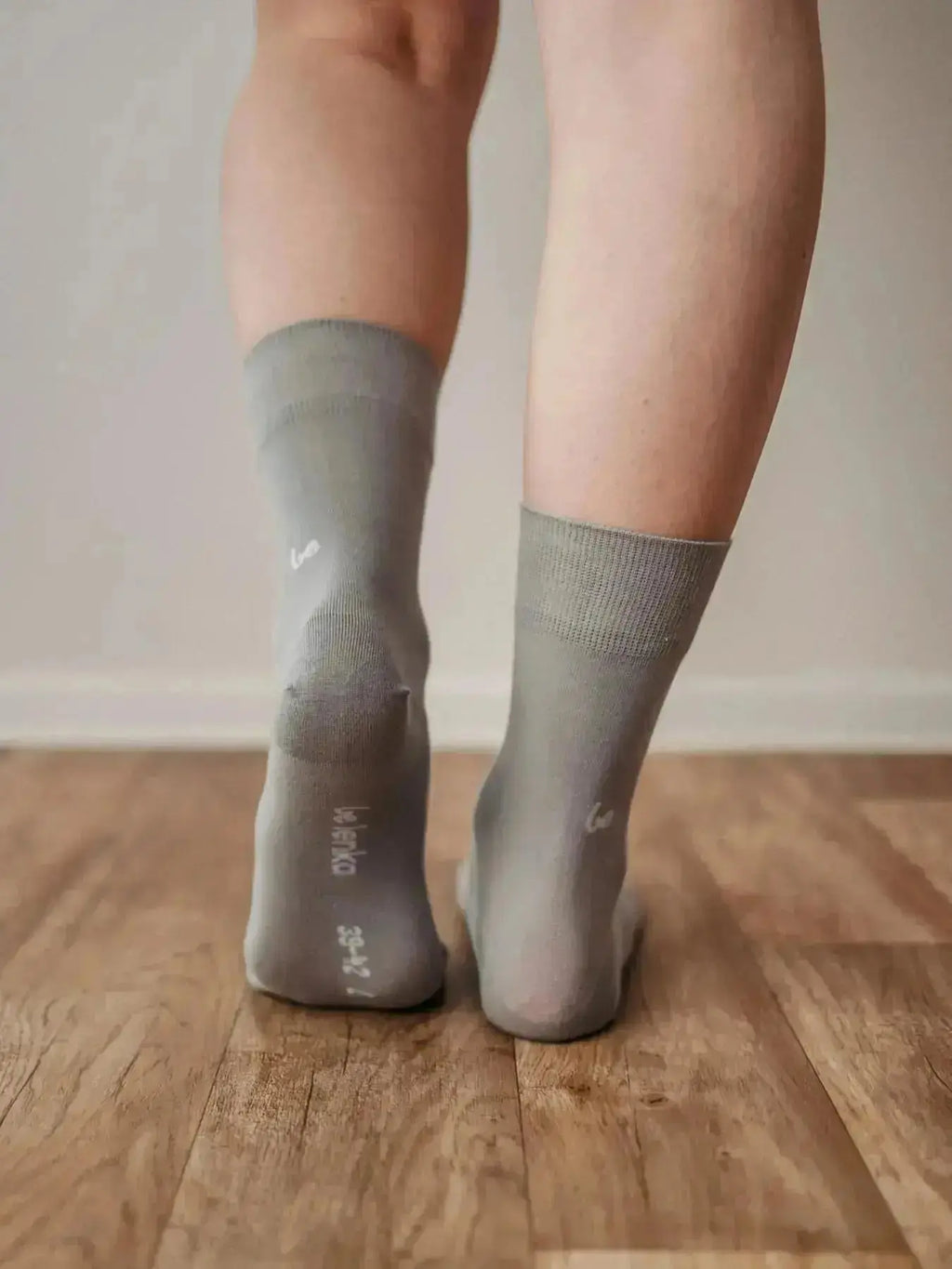Be Lenka - Crew Essentials Gris - Chaussettes barefoot