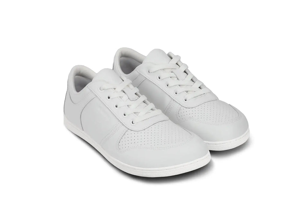 Be Lenka - Echo All White - Zapatillas barefoot unisex blancas
