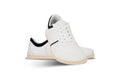 Be Lenka - Echo White & Black Vegan - Zapatillas barefoot unisex veganas blanco y negro