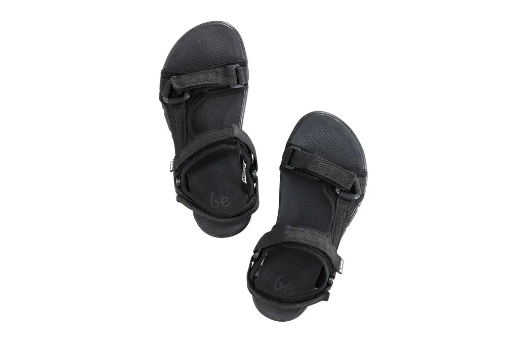 Be Lenka - Flow All Black - Sandalias barefoot unisex negras