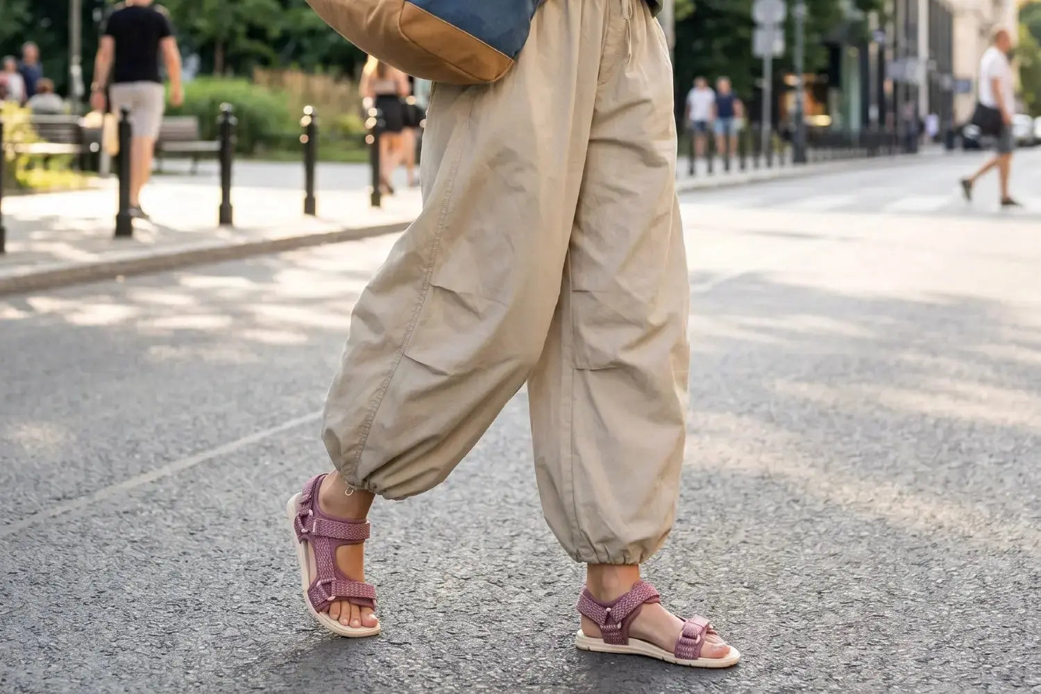 Be Lenka - Flow Dusty Rose - Sandales pieds nus unisexes roses