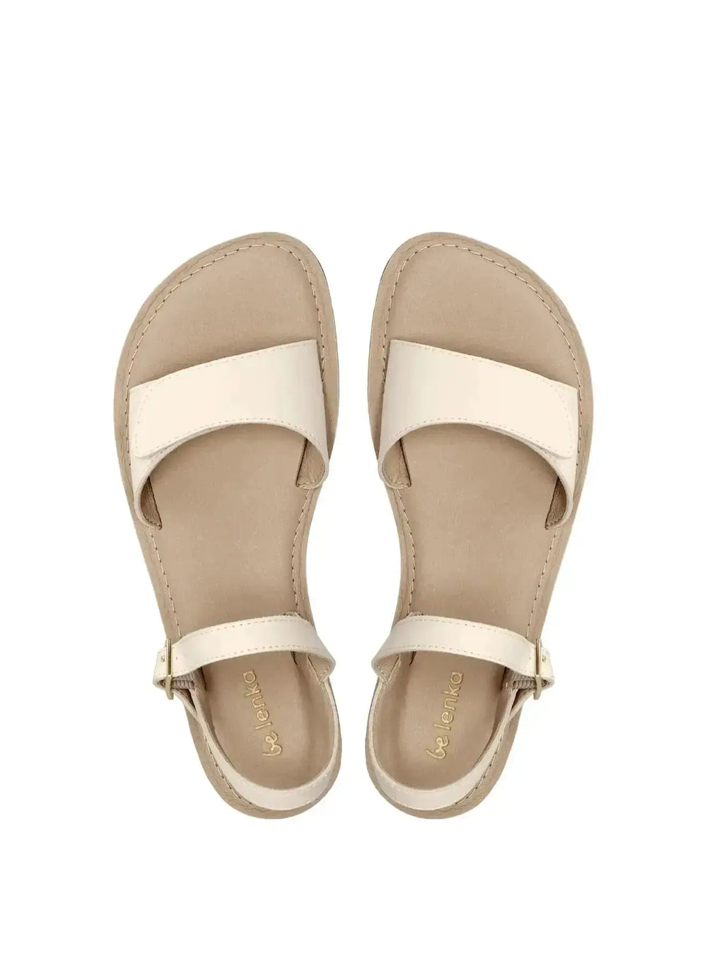 Be Lenka Grace 2.0 Ivory - Sandalias barefoot blancas para mujer