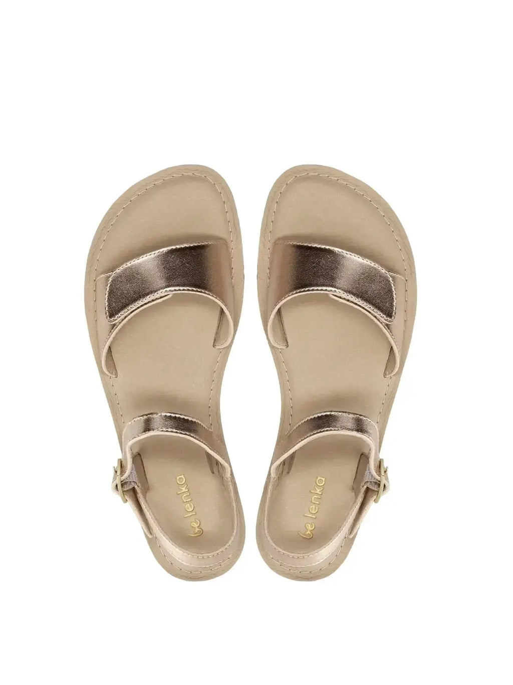 Be Lenka Grace 2.0 Rose Gold - Sandalias barefoot oro rosa para mujer