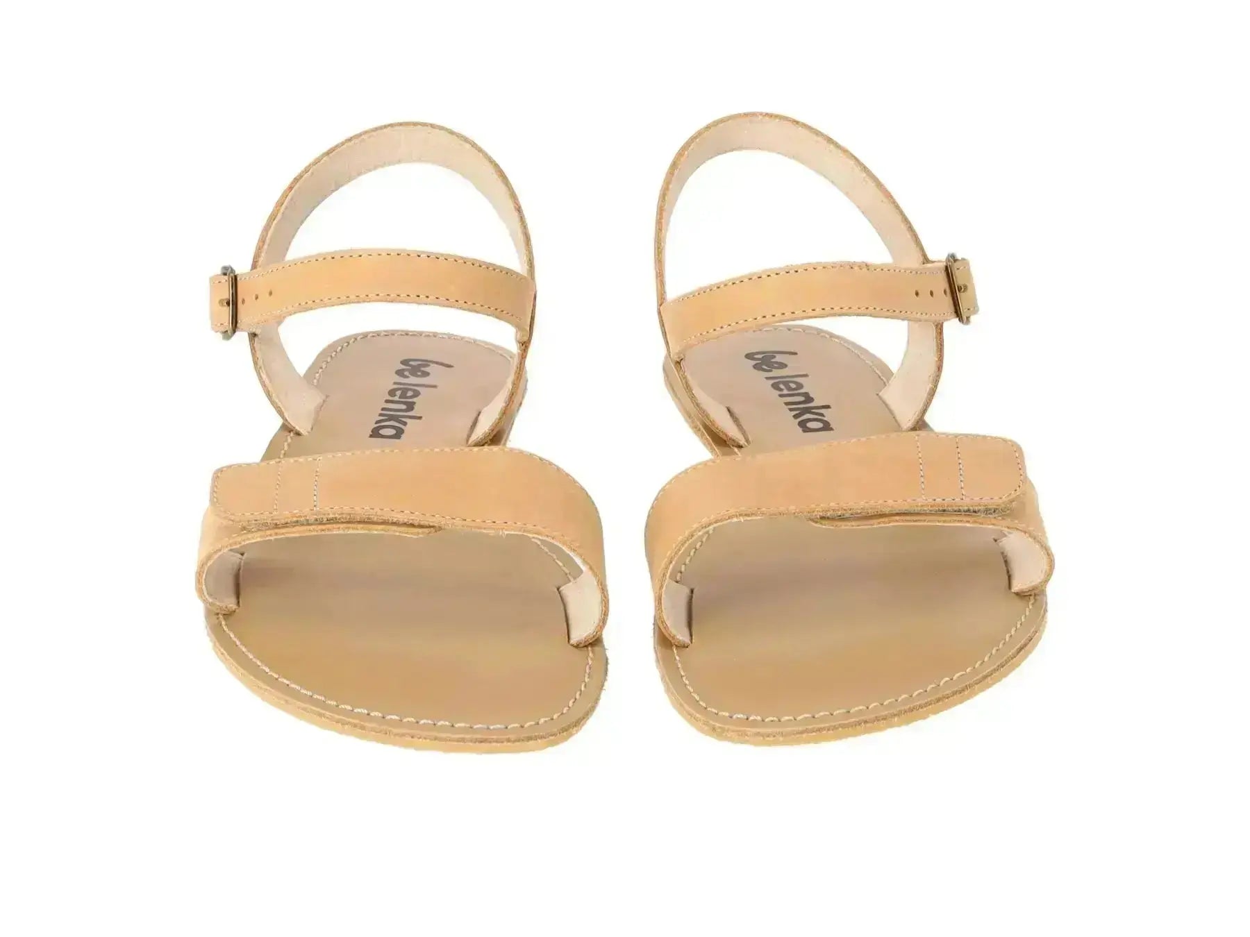 Be Lenka Grace Sand - Sandalias barefoot beige para mujer
