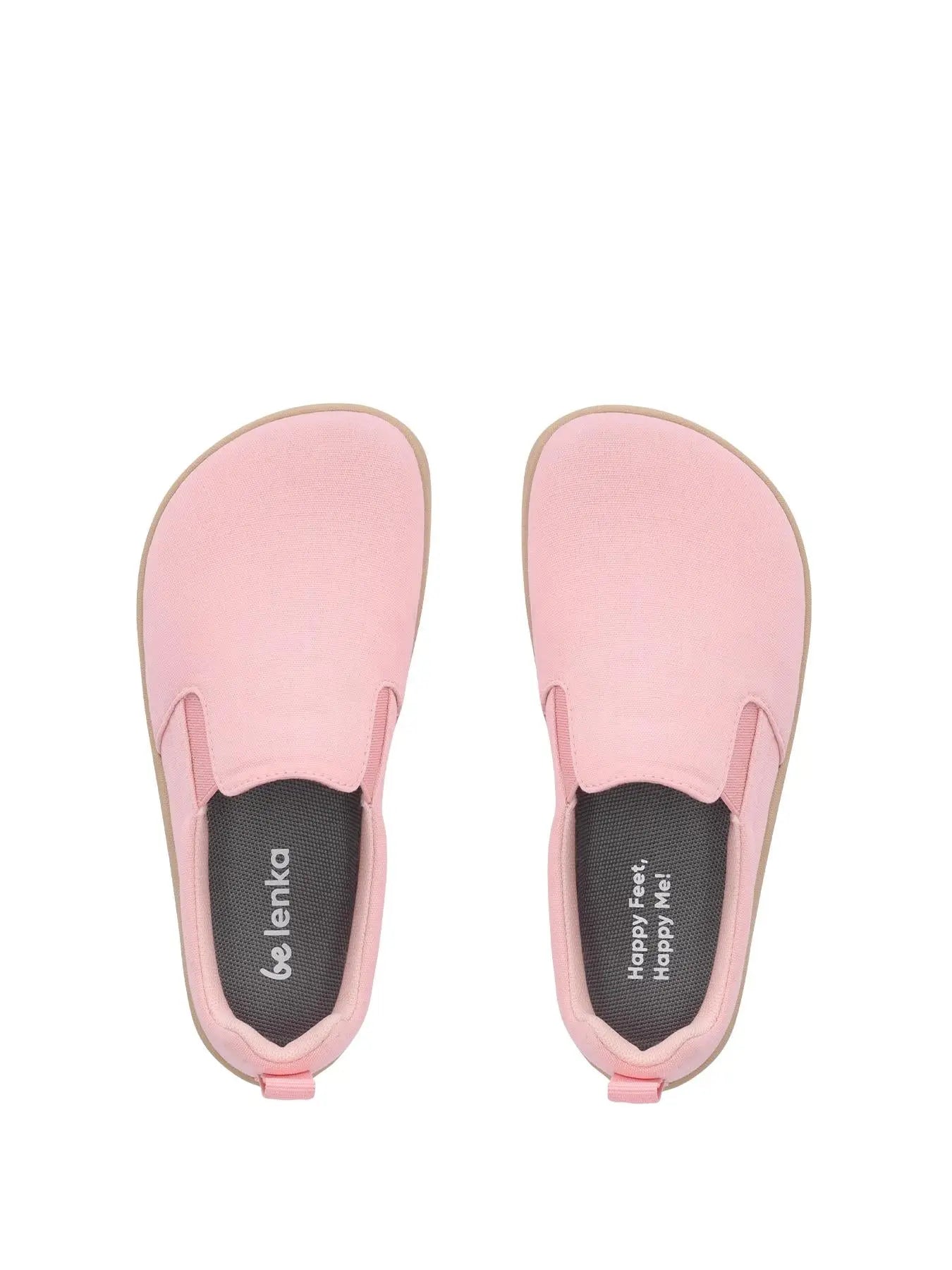 Be Lenka Kids – Aura Preschool Cotton Candy Pink - Slip ons barefoot