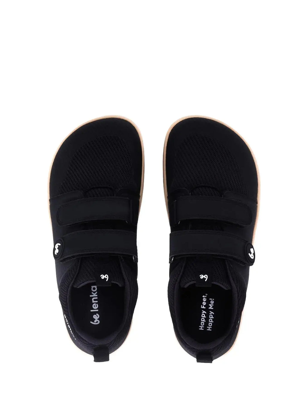Be Lenka Kids - Bounty Black - Zapatillas barefoot infantiles negro