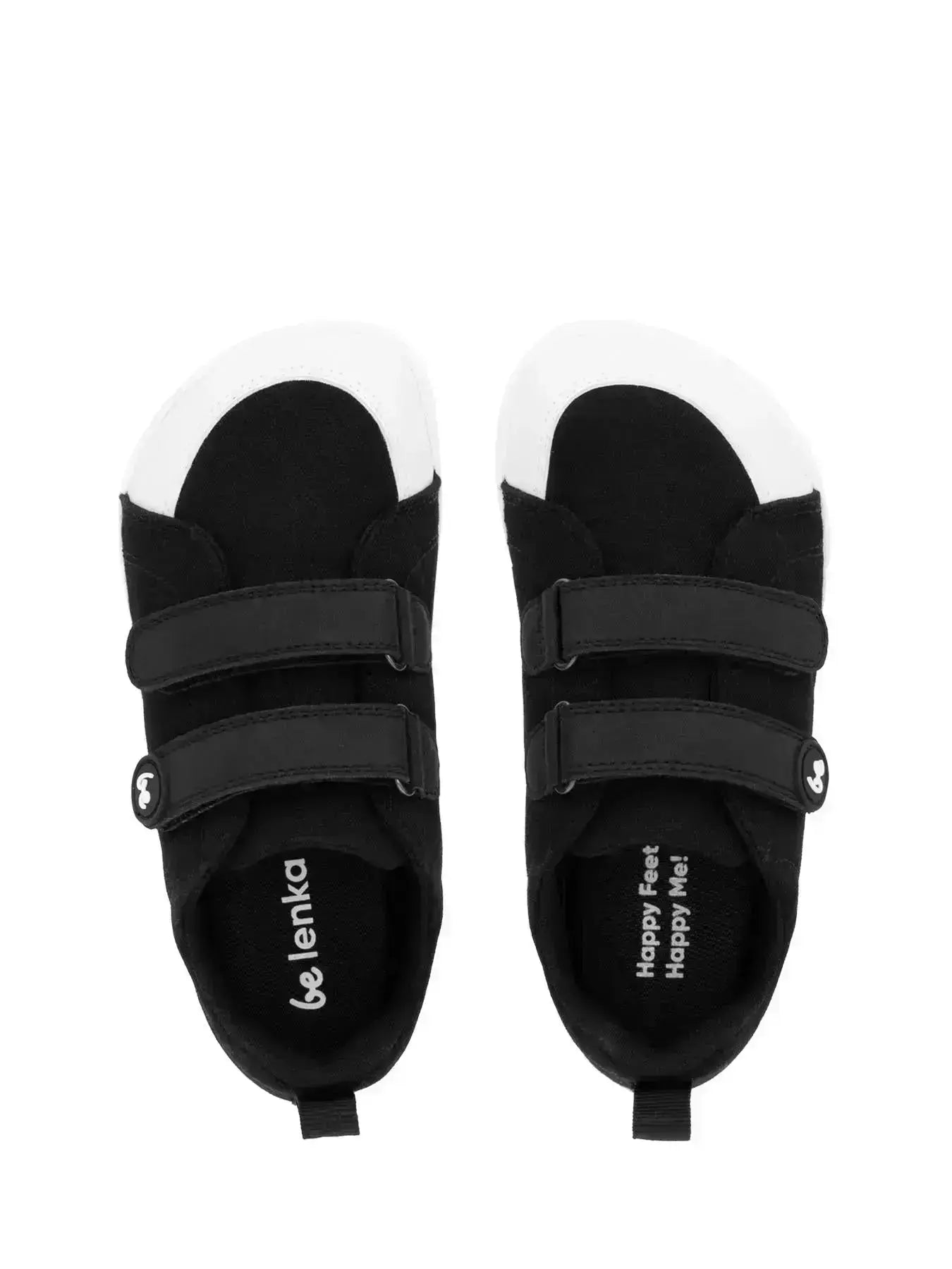 Be Lenka Kids - Canvi Noir & Blanc - Chaussures barefoot