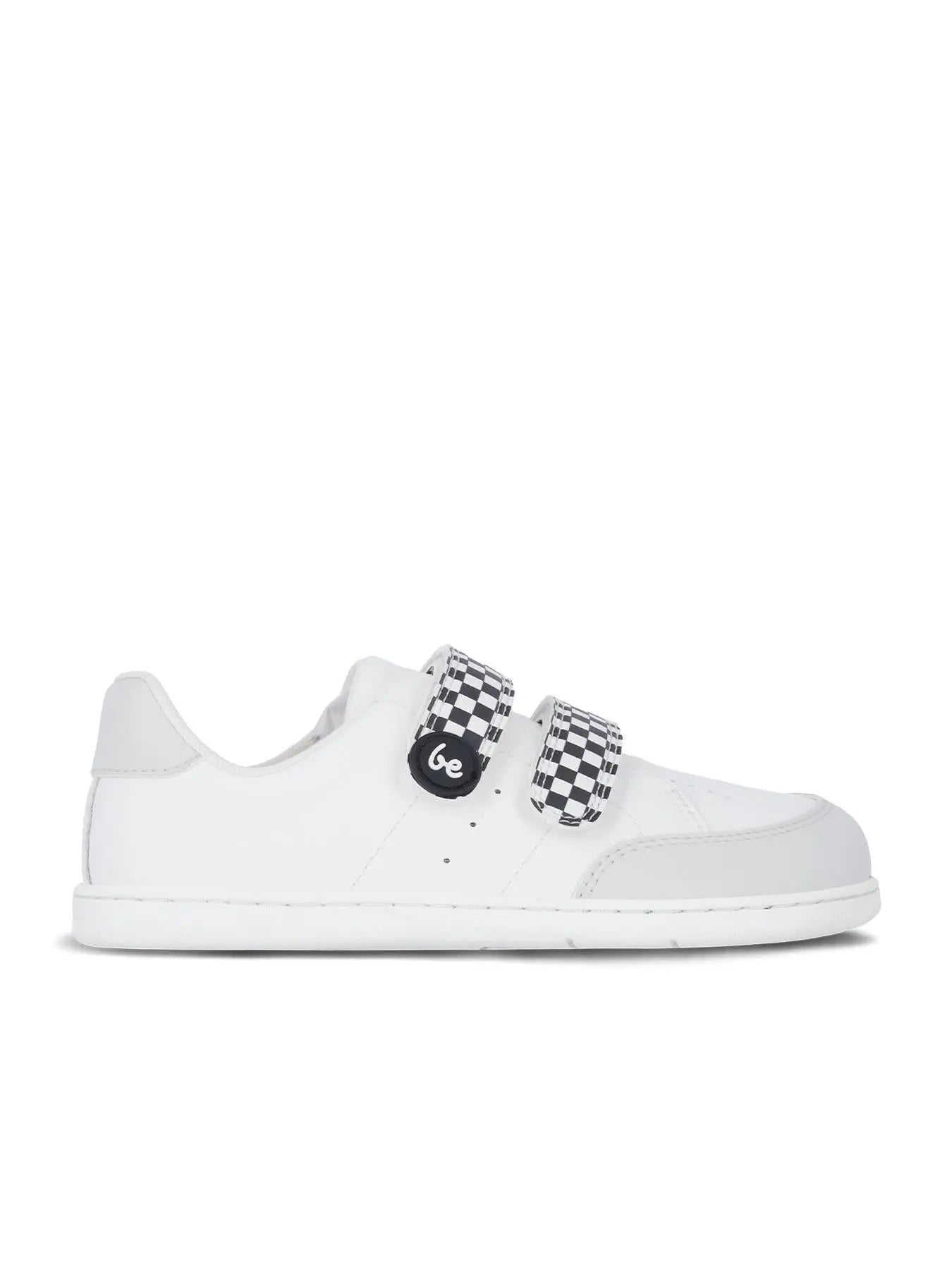 Be Lenka Kids - Energise White & Checkerboard - Chaussures barefoot