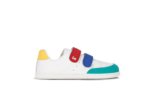 Be Lenka Kids - Energise Blanc & Multicolore - Chaussures barefoot
