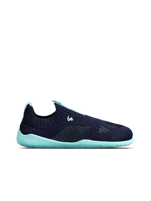 Be Lenka Kids - Luppo Bleu & Aqua - Chaussures minimalistes à enfiler