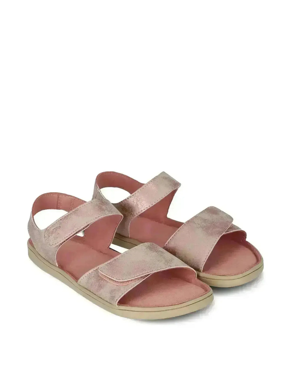 Be Lenka Kids - Miami Coral Sparkle - Sandalias barefoot infantiles rosa
