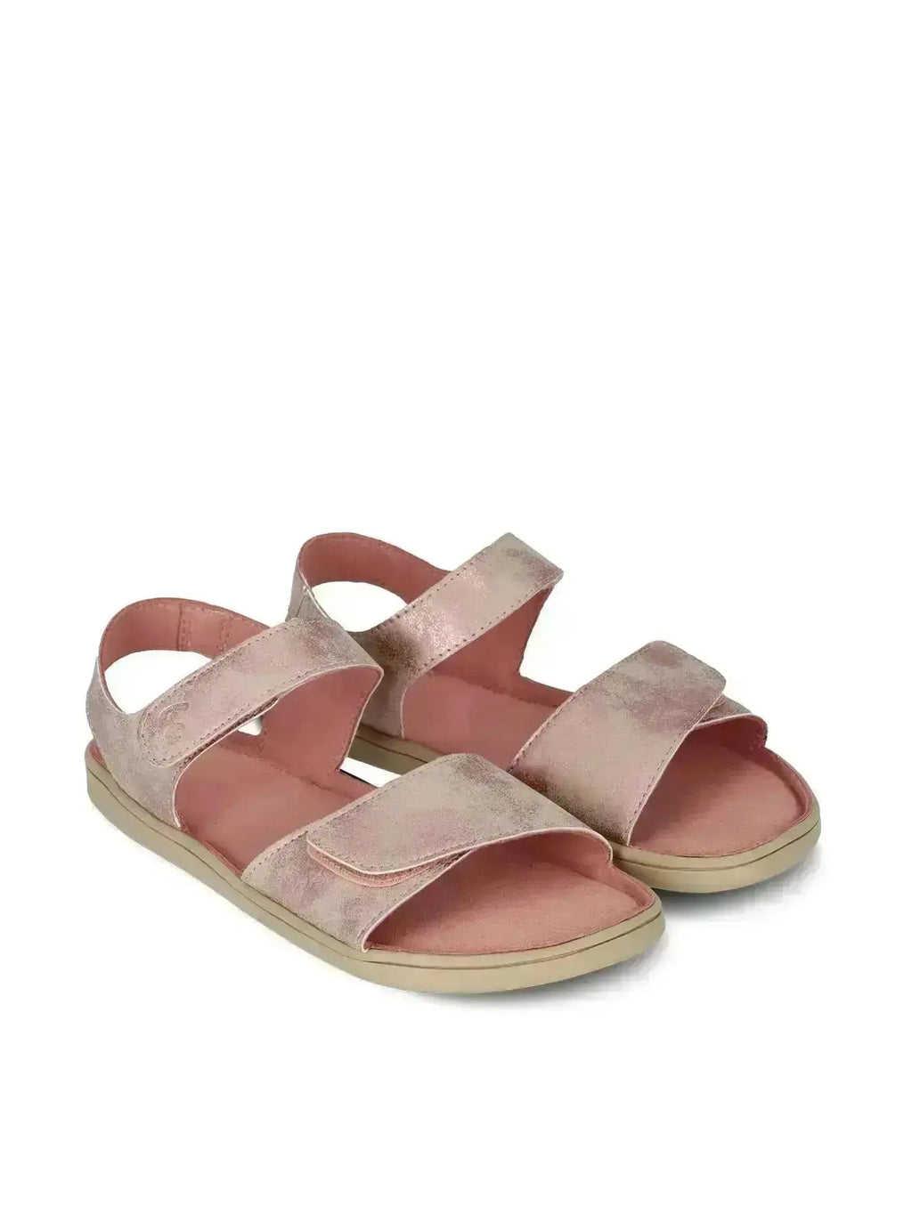 Be Lenka Kids - Miami Coral Sparkle - Sandalias barefoot infantiles rosa
