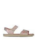 Be Lenka Kids - Miami Coral Sparkle - Sandalias barefoot infantiles rosa