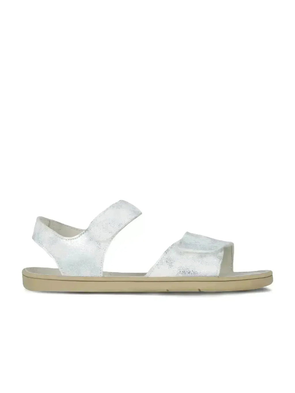 Be Lenka Kids - Miami Off White Sparkle - Sandalias barefoot infantiles blanco