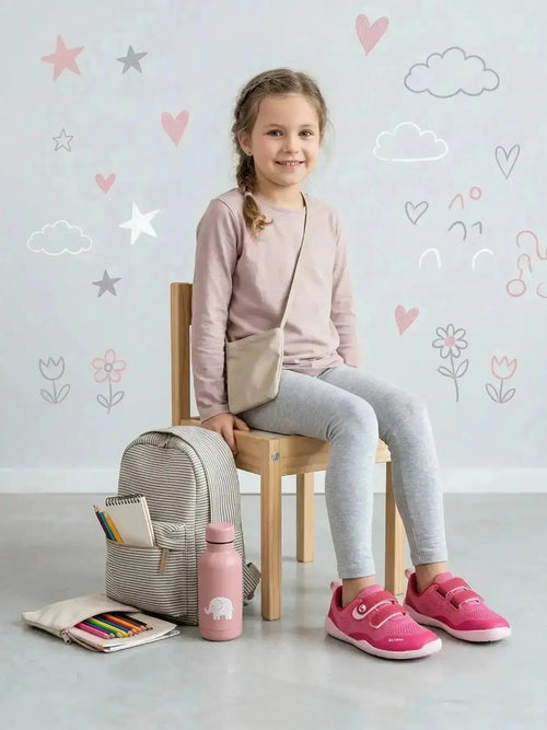 Be Lenka Kids - Nubo Pink - Zapatillas barefoot