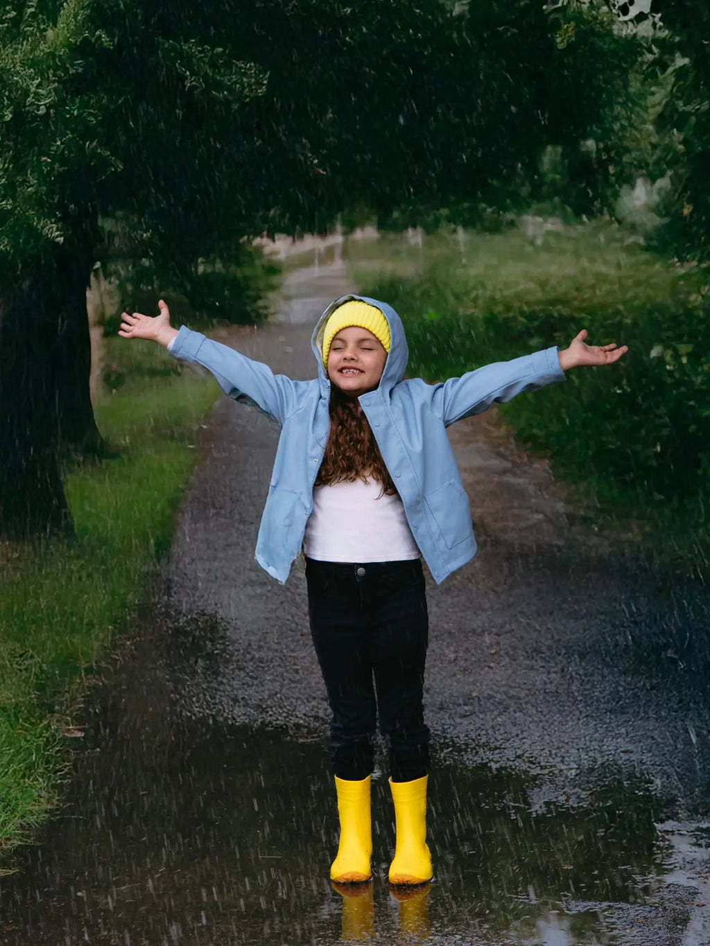 Be Lenka Kids - Pudds Yellow - Botas de agua barefoot