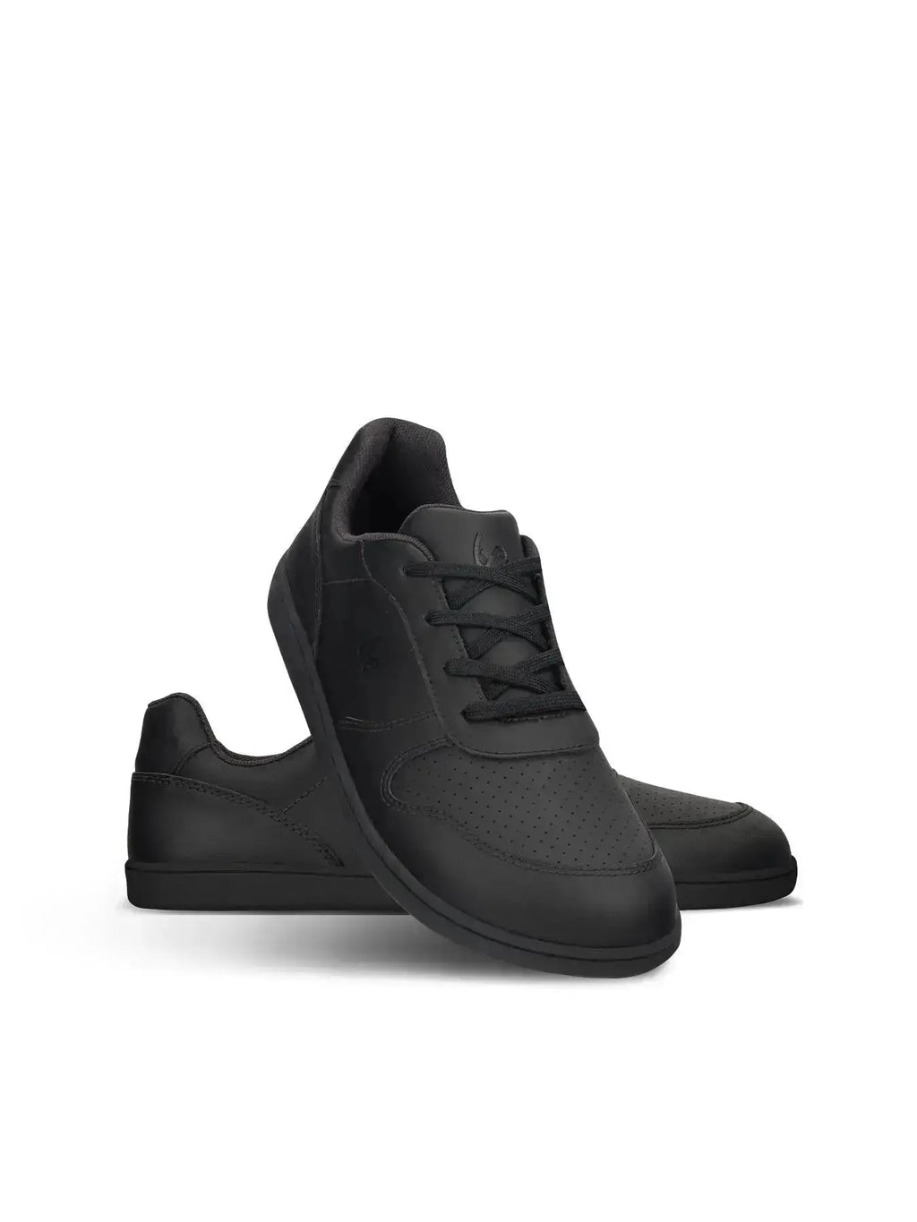 Be Lenka Kids - Scoot Junior All Black - Zapatos colegiales barefoot infantiles negros