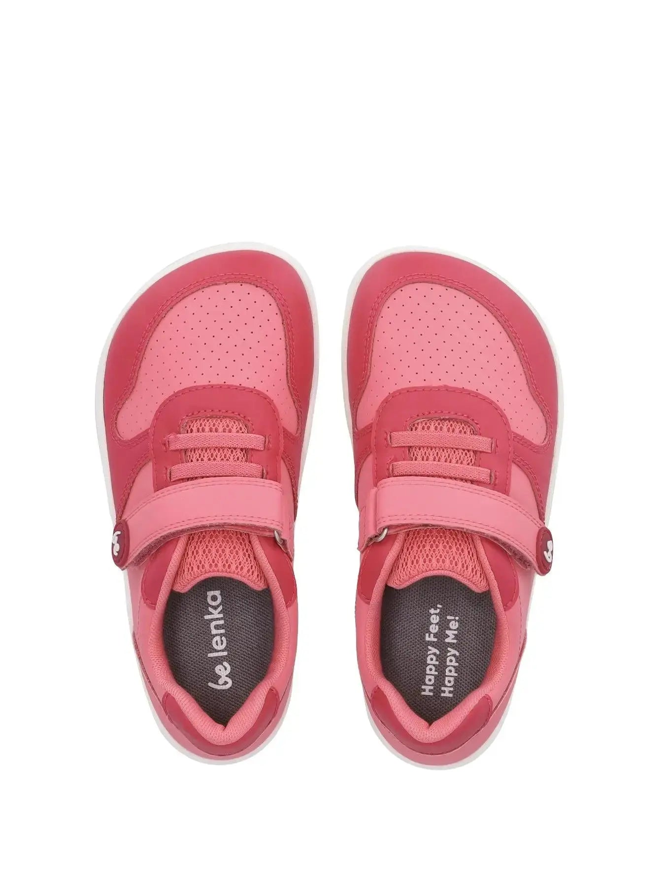 Be Lenka Kids - Scoot Light & Dark Pink - Zapatillas Barefoot infantiles rosas