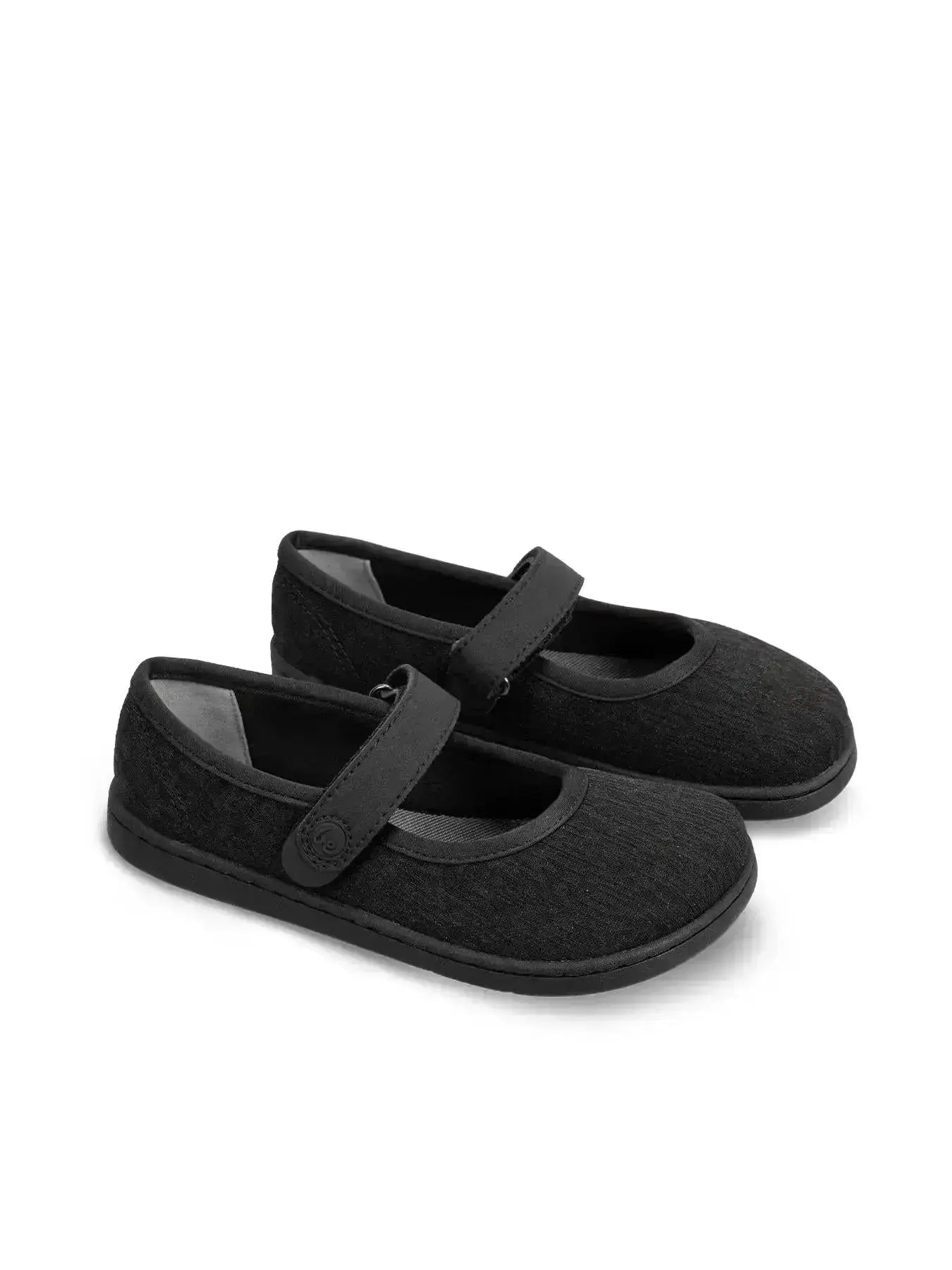 Be Lenka Kids - Tinkee All Black Sparkle - Ballerines barefoot