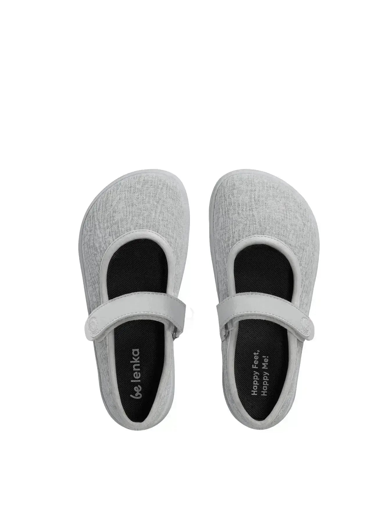 Be Lenka Kids - Tinkee White Sparkle - Ballerines barefoot