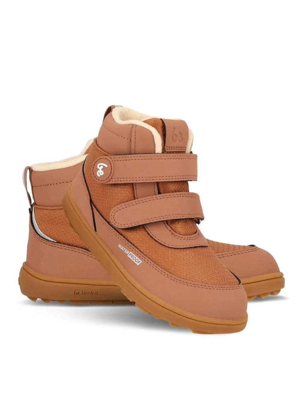 Be Lenka Kids - Zippu Junior Tout Marron - Chaussures barefoot d'hiver