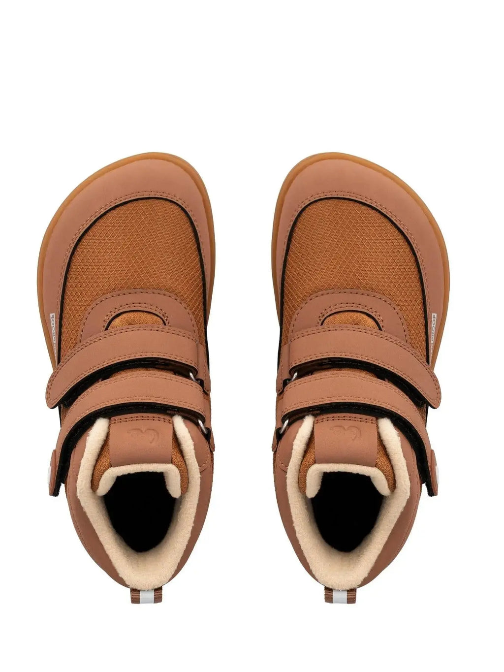 Be Lenka Kids - Zippu Junior Tout Marron - Chaussures barefoot d'hiver
