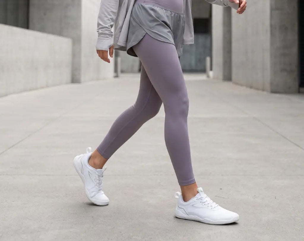 Be Lenka - Moove All White - Zapatillas barefoot  Cacles Barefoot