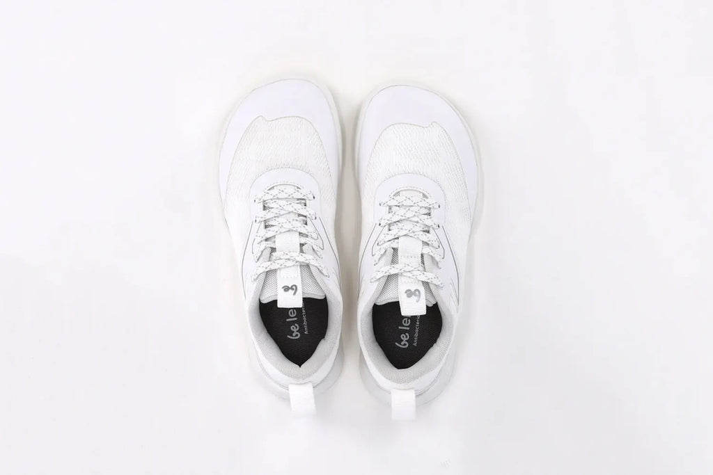 Be Lenka - Moove All White - Zapatillas barefoot  Cacles Barefoot