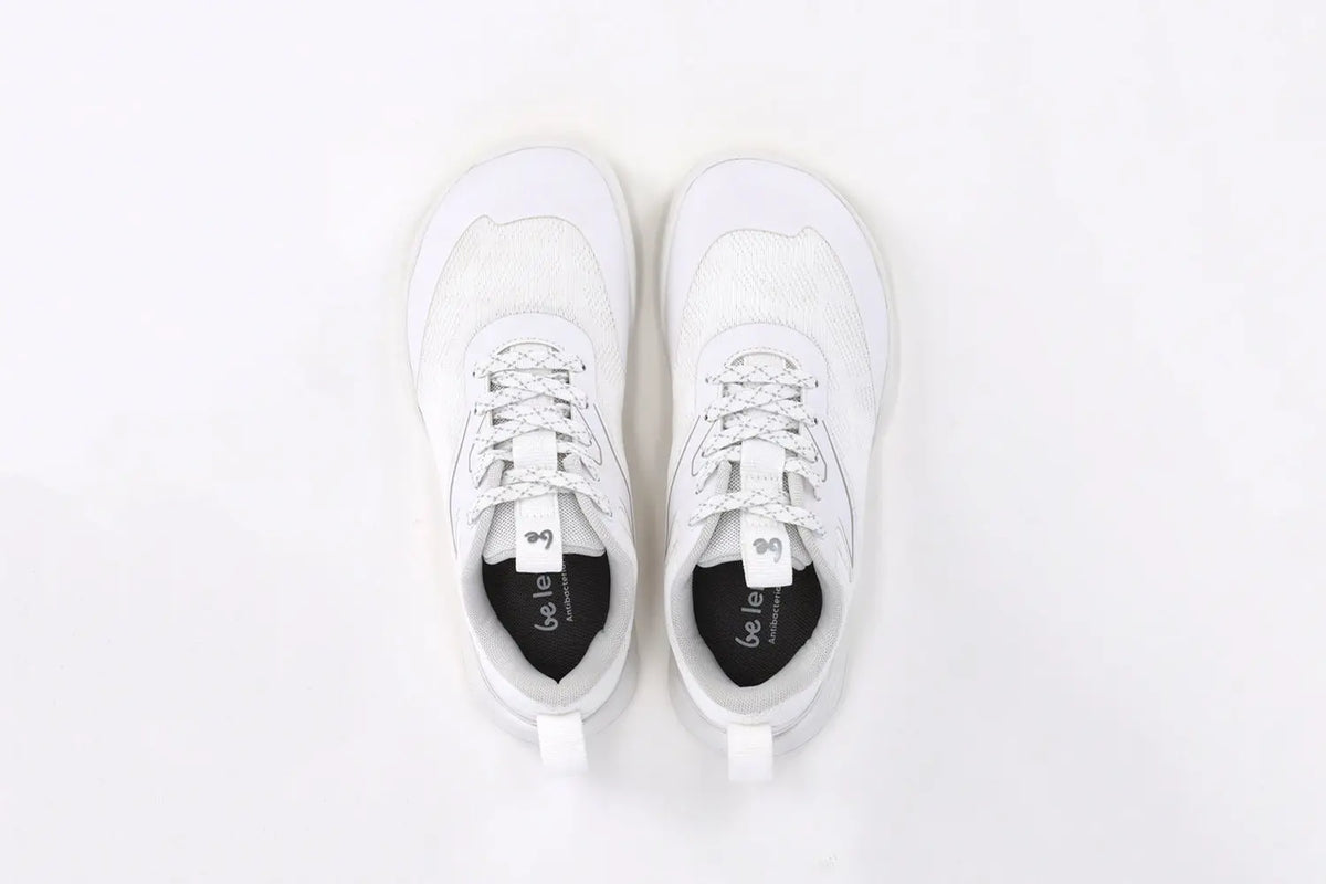Be Lenka - Moove All White - Zapatillas barefoot  Cacles Barefoot
