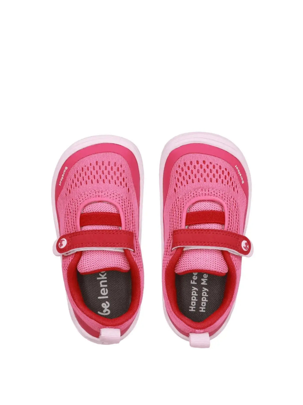 Be Lenka - Nubo Preschool Pink - Deportivas respetuosas de primeros pasos rosas