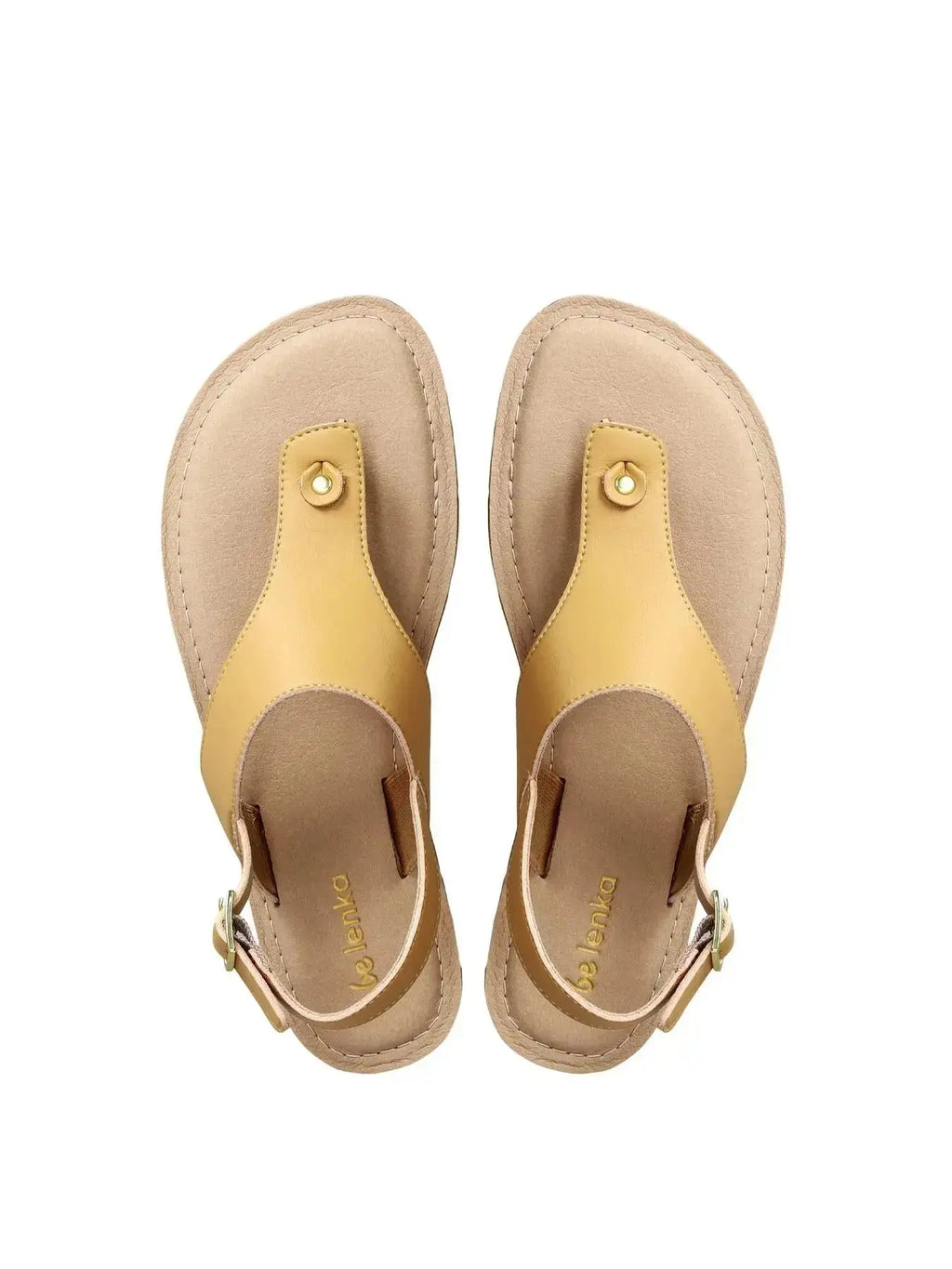 Be Lenka - Promenade 2.0 Beige - Sandalias barefoot para mujer
