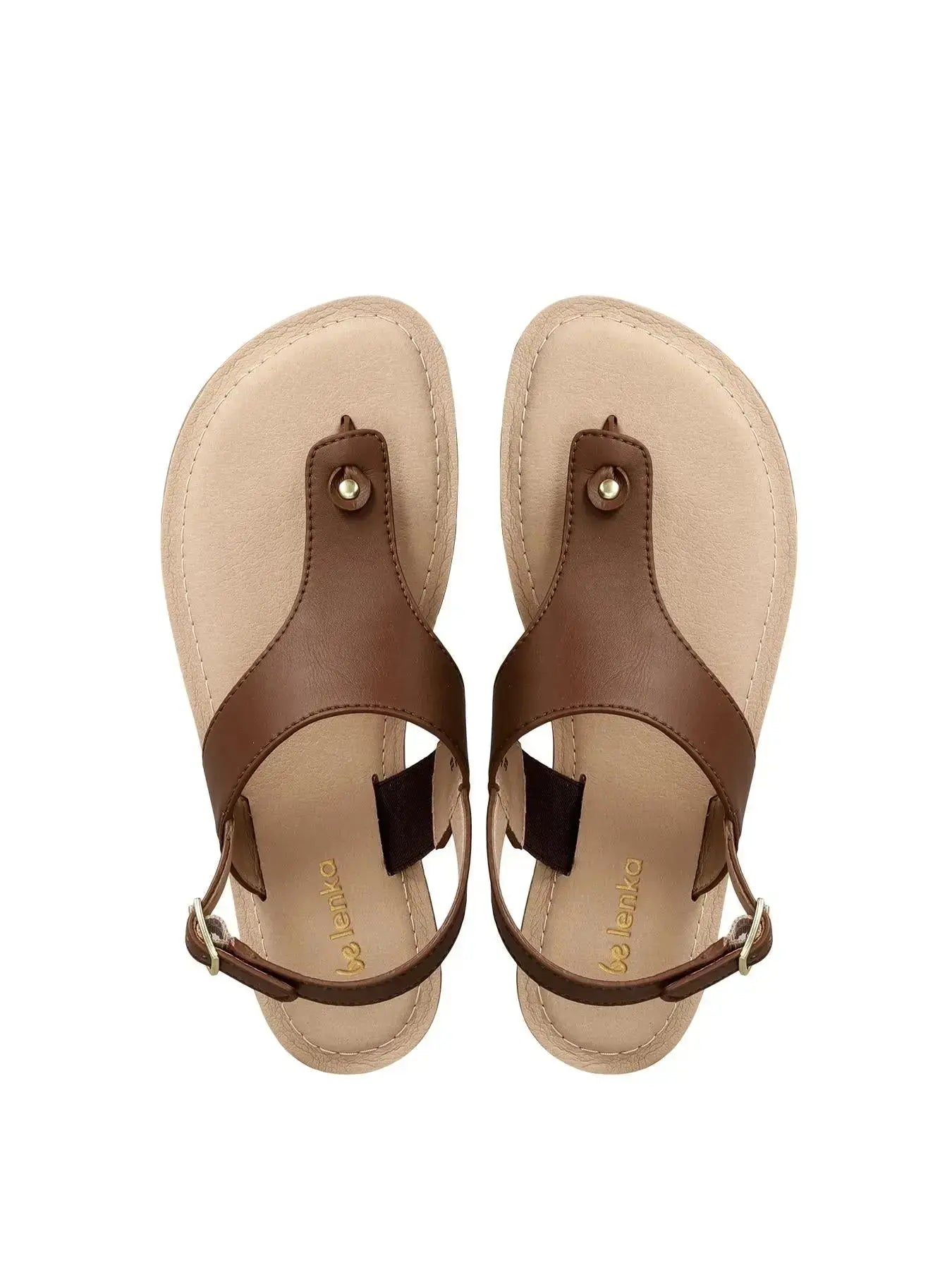Be Lenka - Promenade Dark Brown - Sandales barefoot