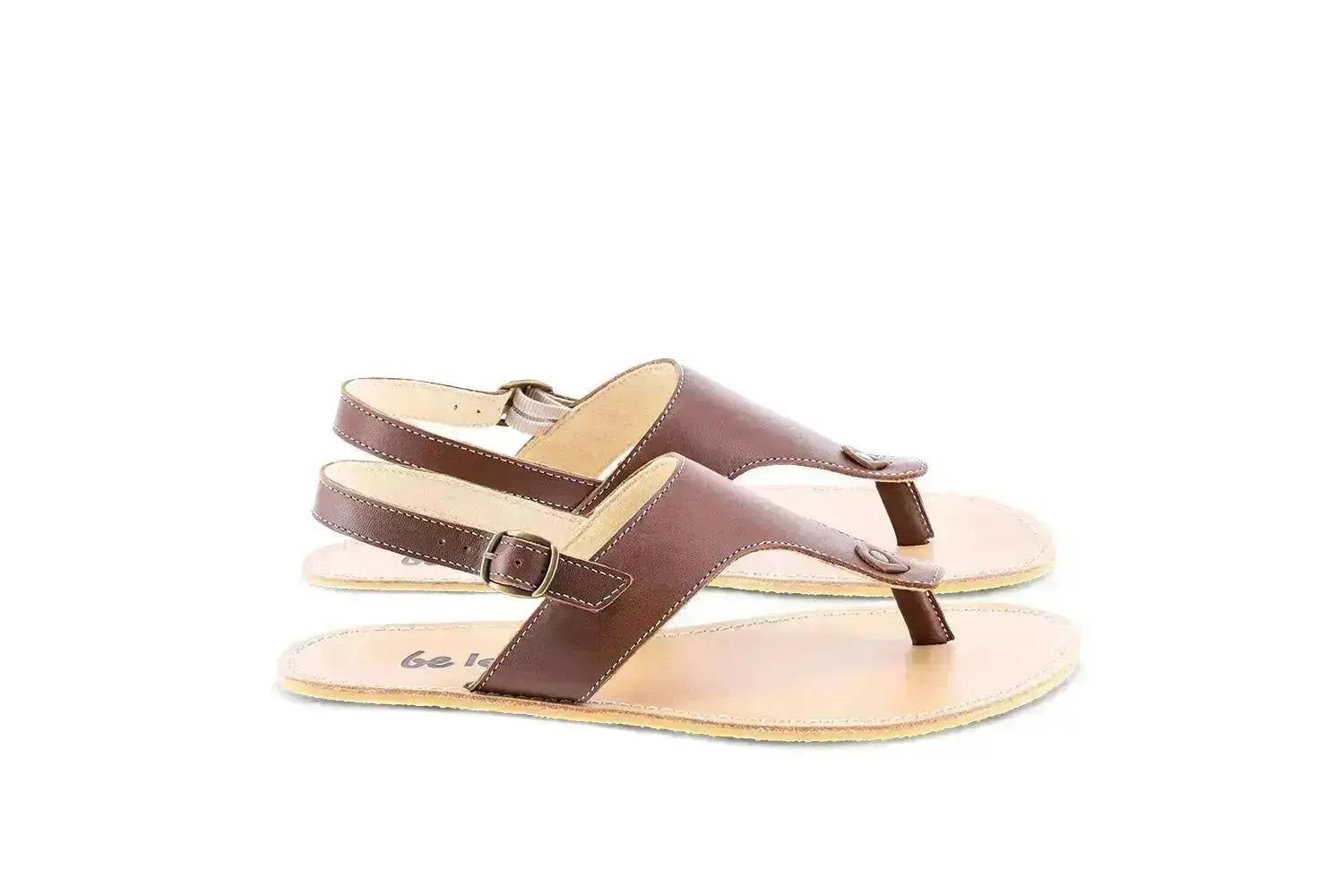 Be Lenka - Promenade Dark Brown - Sandalias barefoot marrones para mujer