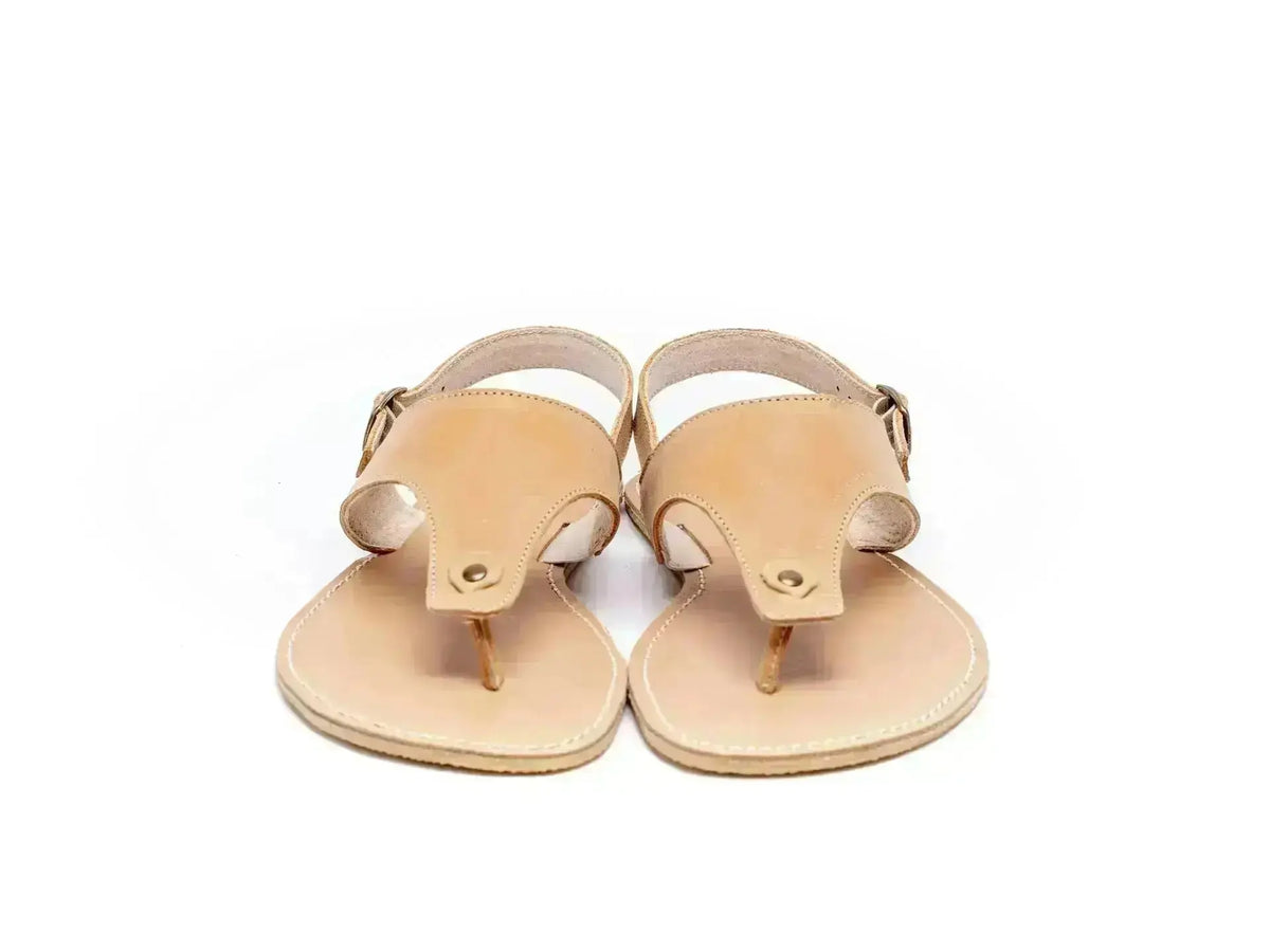 Be Lenka - Promenade Sand - Sandalias barefoot beige para mujer